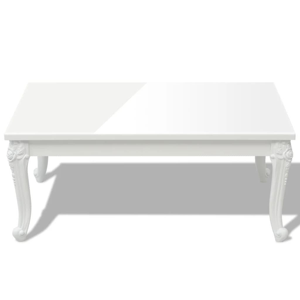 VidaXL Table basse laquée mdf  