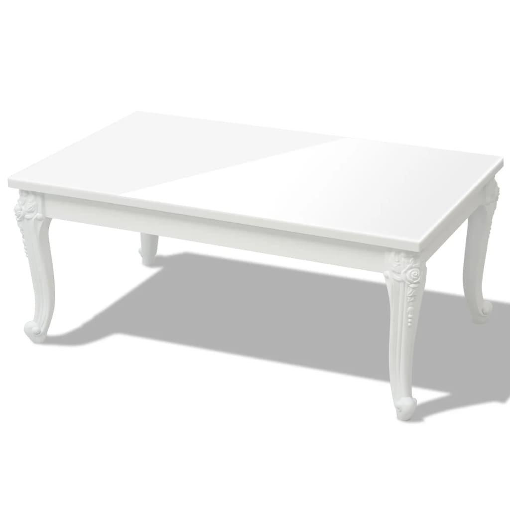 VidaXL Table basse laquée mdf  