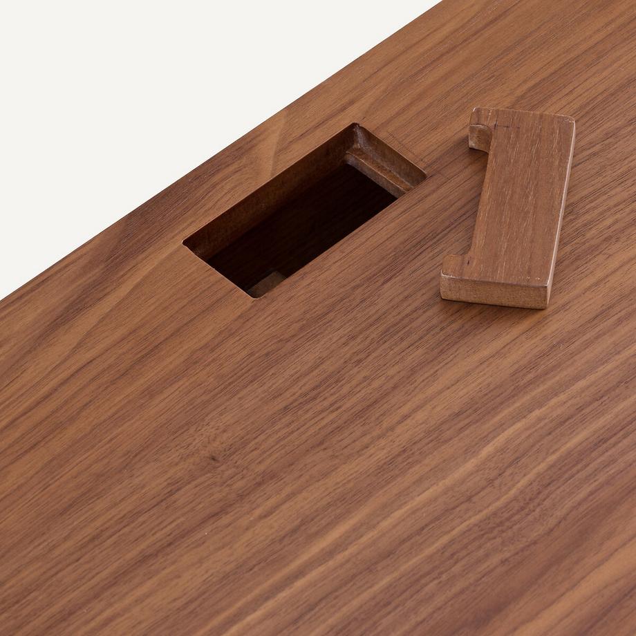 AM.PM TV-Möbel B110 x T42 cm Walnussfurnier  