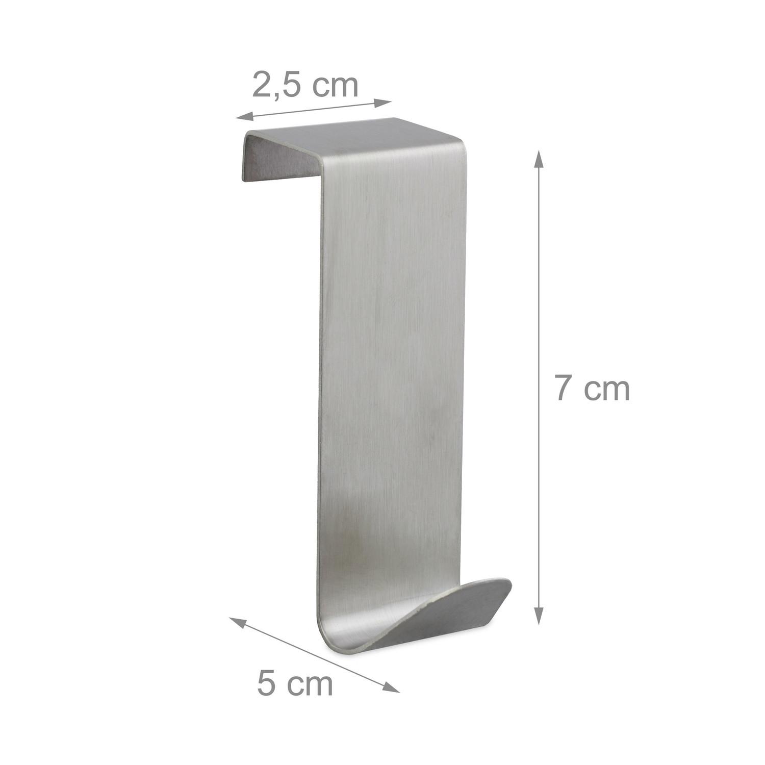 B2X Türhaken aus Edelstahl - 4 Stück  