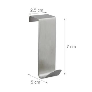 B2X Türhaken aus Edelstahl - 4 Stück  