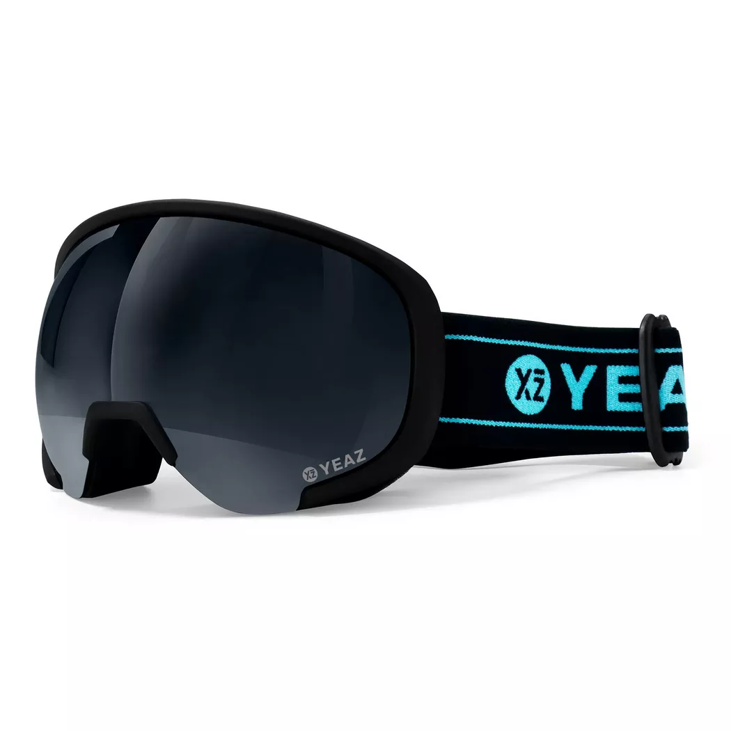 YEAZ - BLACK RUN Occhiali da sci e snowboard, Nero