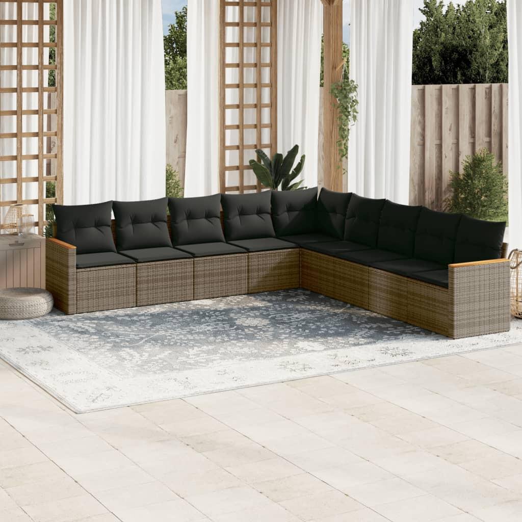 VidaXL Garten sofagarnitur poly-rattan  