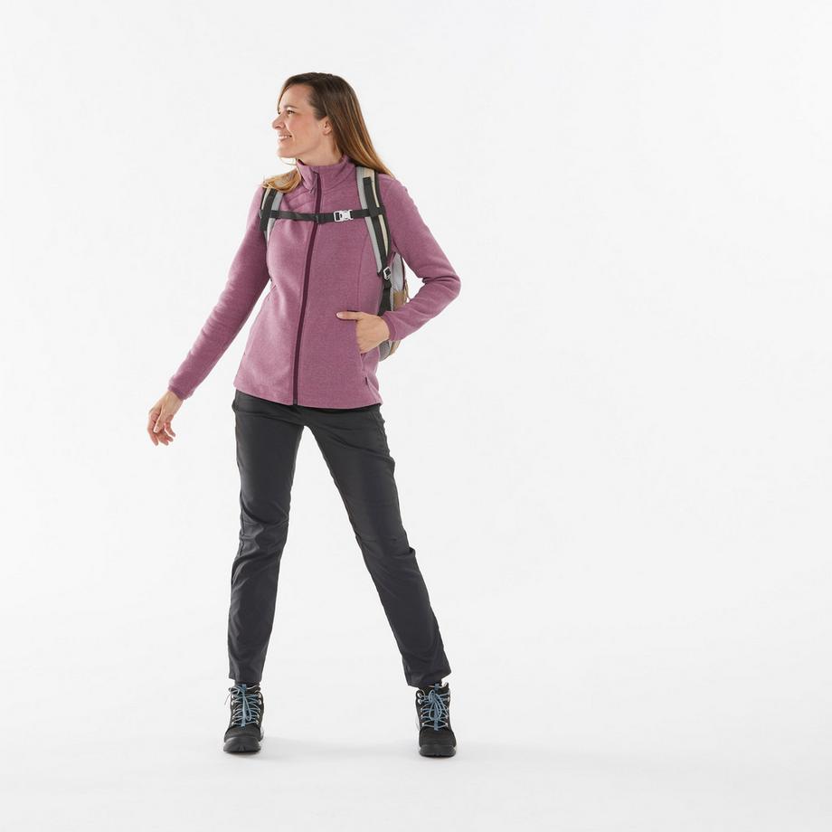 QUECHUA  Pullover donna trekking cotone 