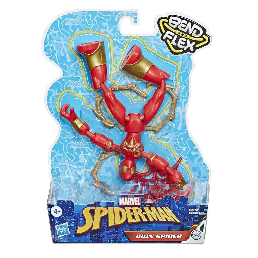 Image of Spiderman Bend & Flex Iron Spider (15cm) Rot Bunt