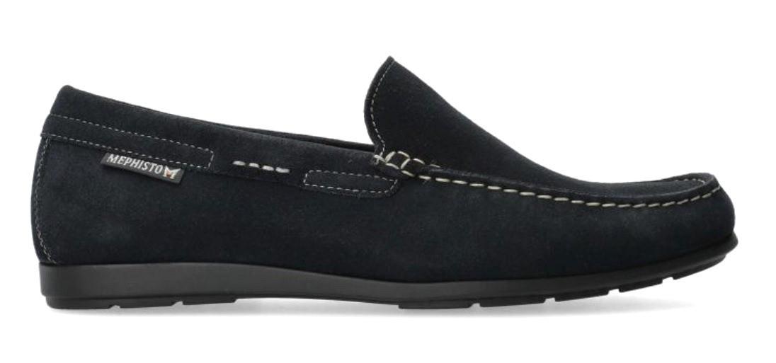 Image of Algoras - Wildleder Mokassin Herren Blau 42