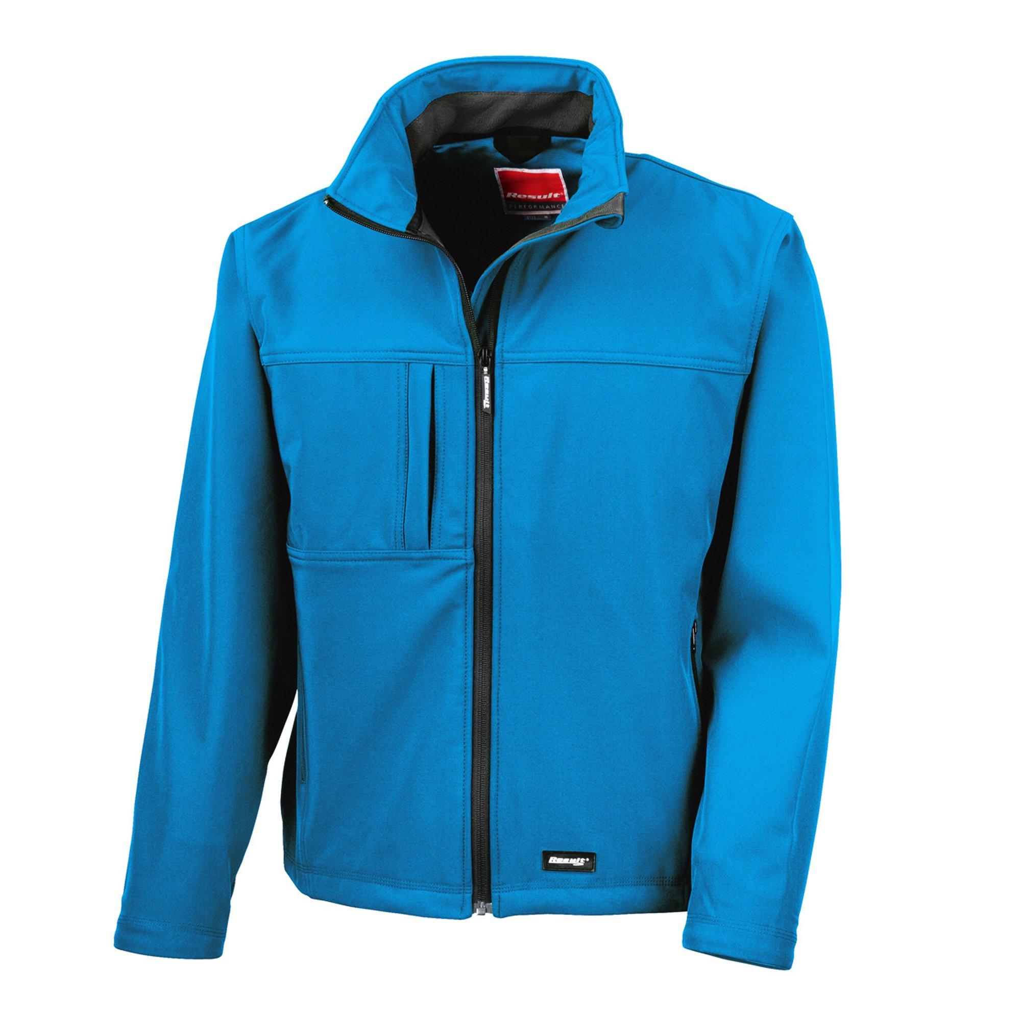 Image of Softshelljacke Multifunktionsjacke, 3lagig, Wasserfest, Atmungsaktiv Herren Blau S