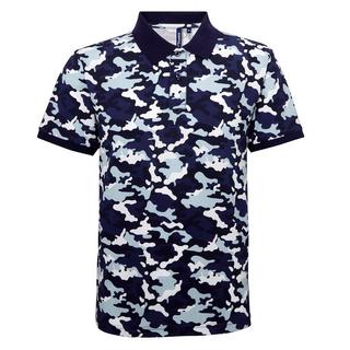 Asquith & Fox  Camo Poloshirt 