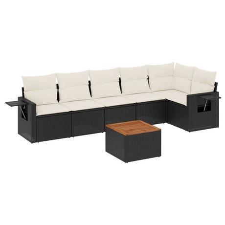 VidaXL Garten sofagarnitur poly-rattan  