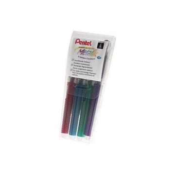 PENTEL Roller Hybrid Gel Grip 1.0mm K230M-4 rot, blau, grün, violett