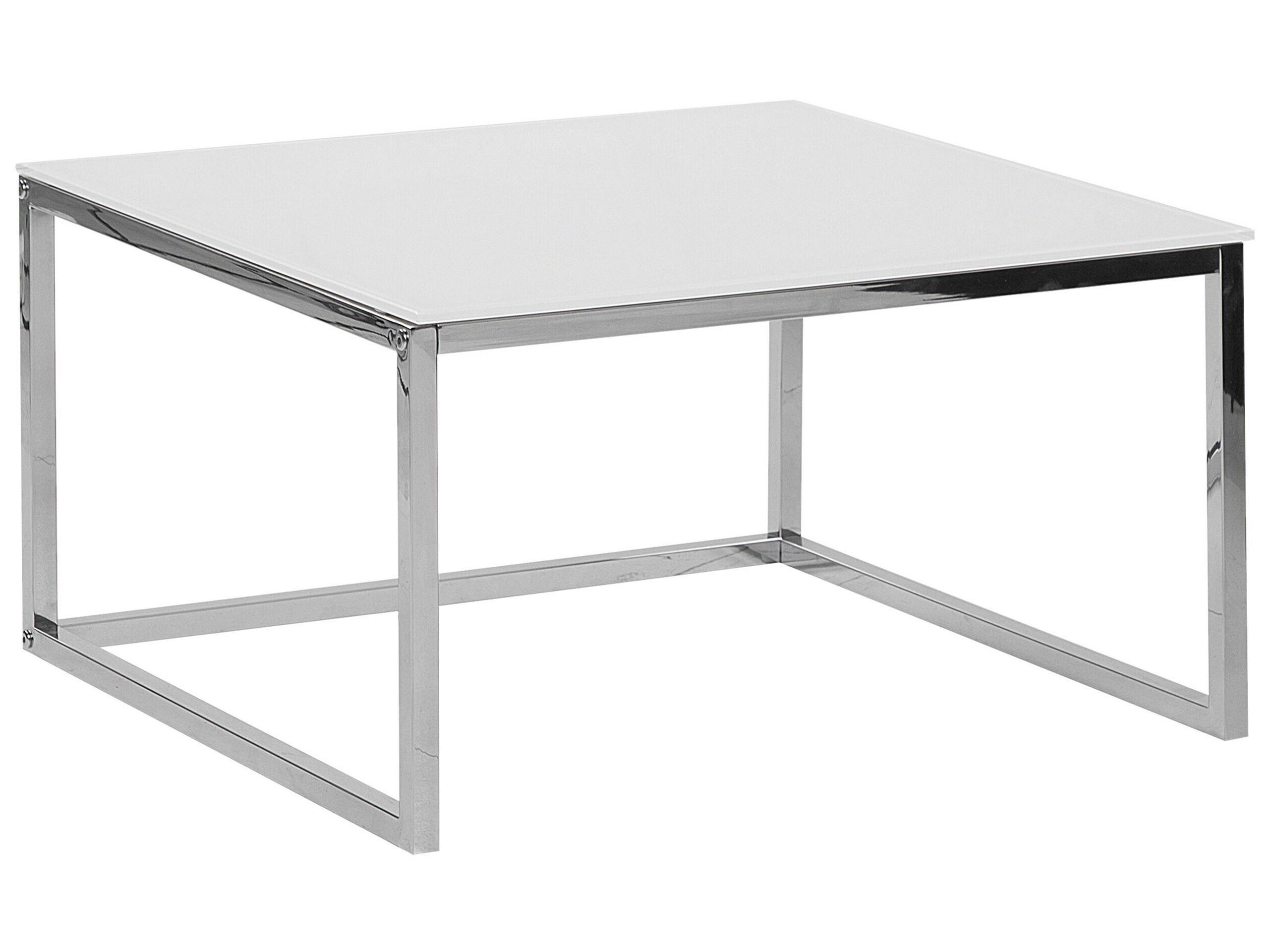 Beliani Ensemble de tables en Verre de sécurité Moderne BREA  