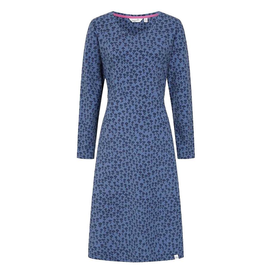 Midikleid  ,  Langärmlig