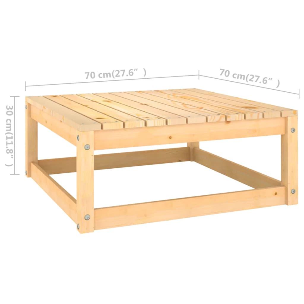 VidaXL sgabello Legno di pino  