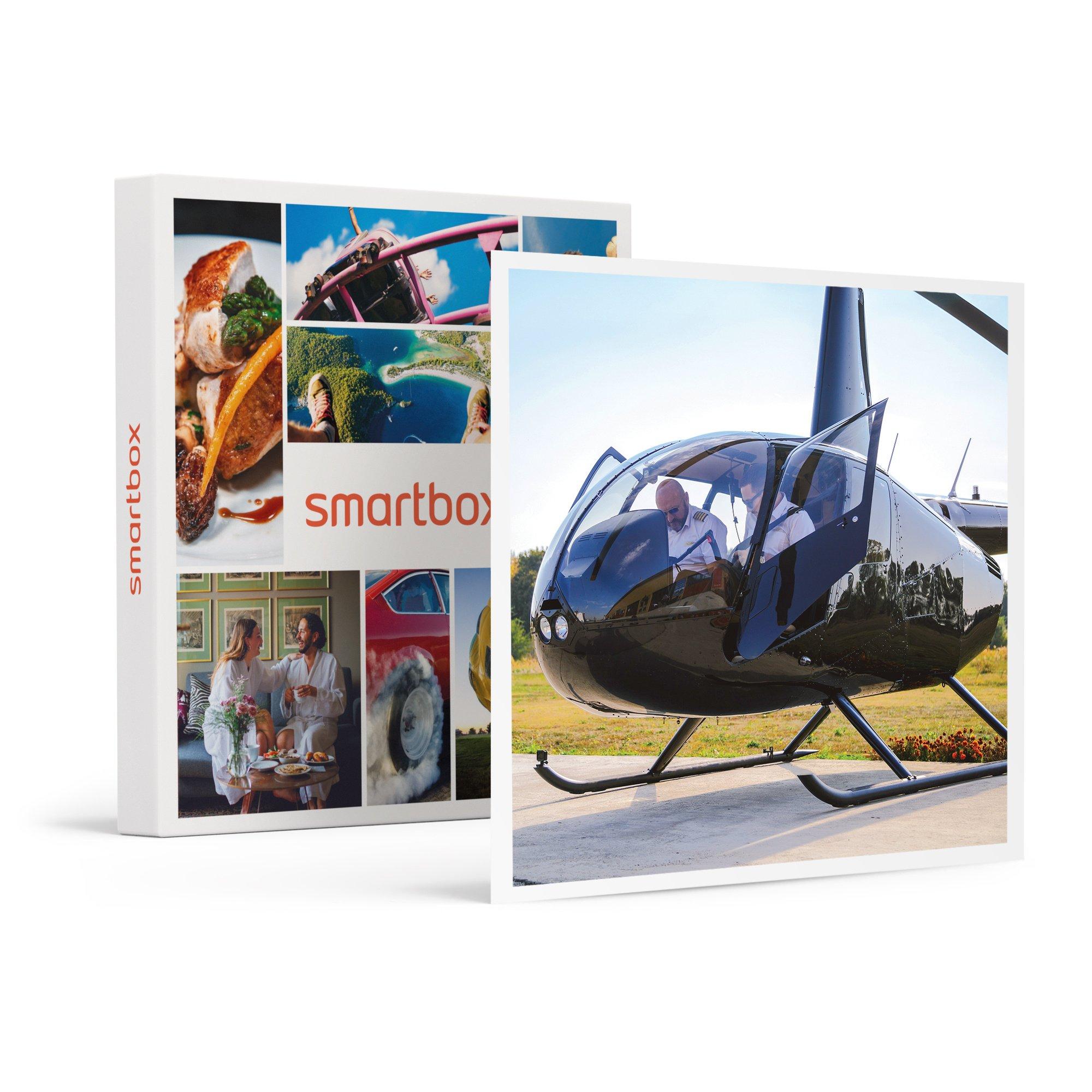 Image of Frankreich Von Oben: 20-minütiger Hubschrauberrundflug Mit Video - Geschenkbox Unisex