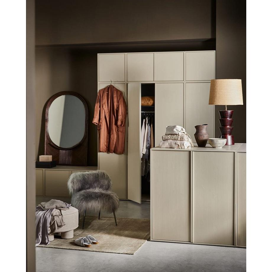 mutoni Schrank Daily Double Kiefer dakargrau 100x50  
