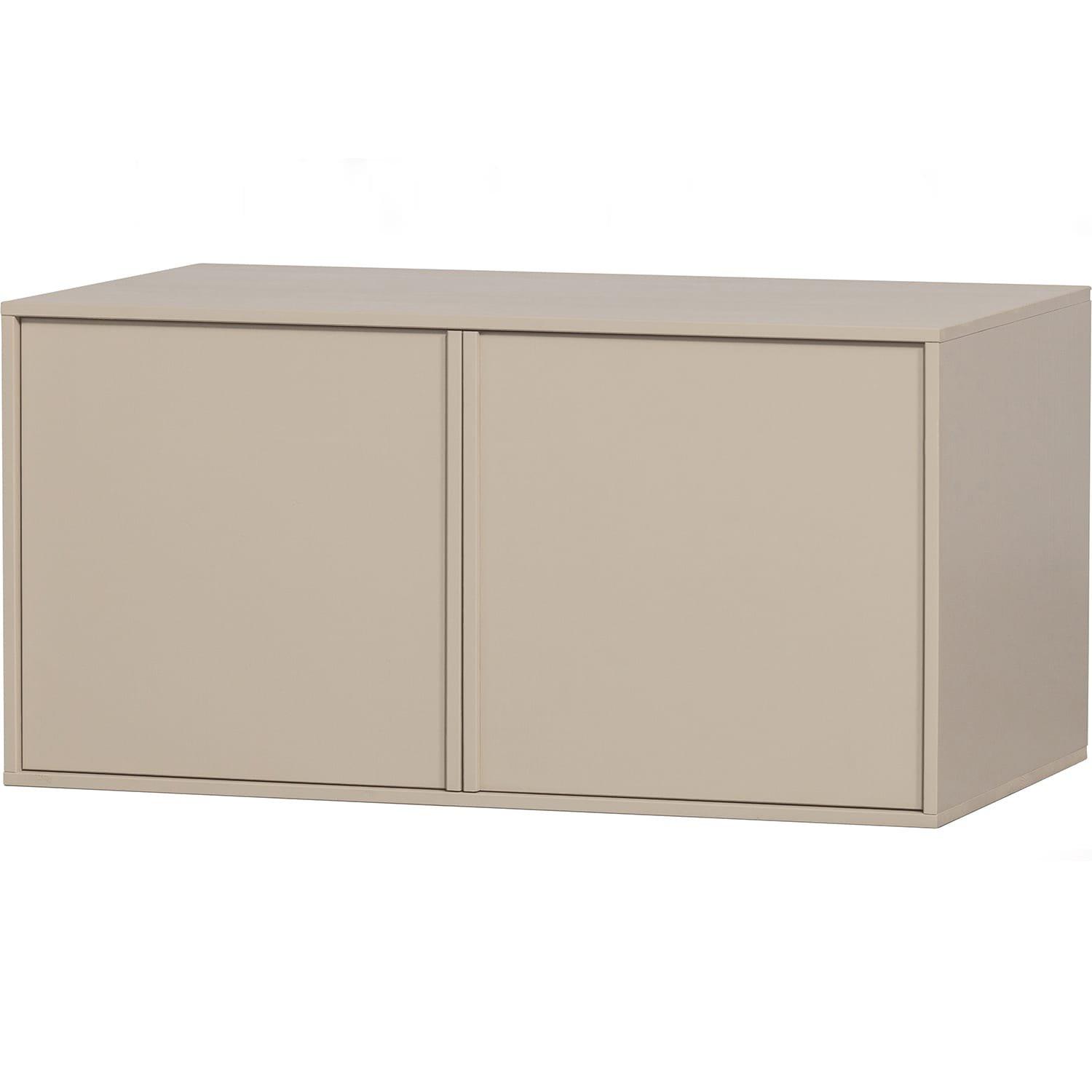 Image of Schrank Daily Double Kiefer dakargrau 100x50 Schrank Daily Double Kiefer dakargrau 100x50