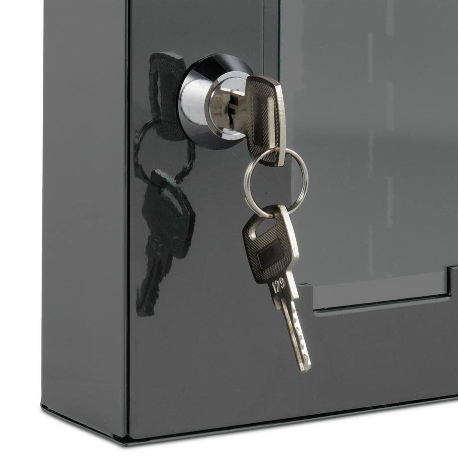 Northix Notschlüsselkasten mit Klappe  