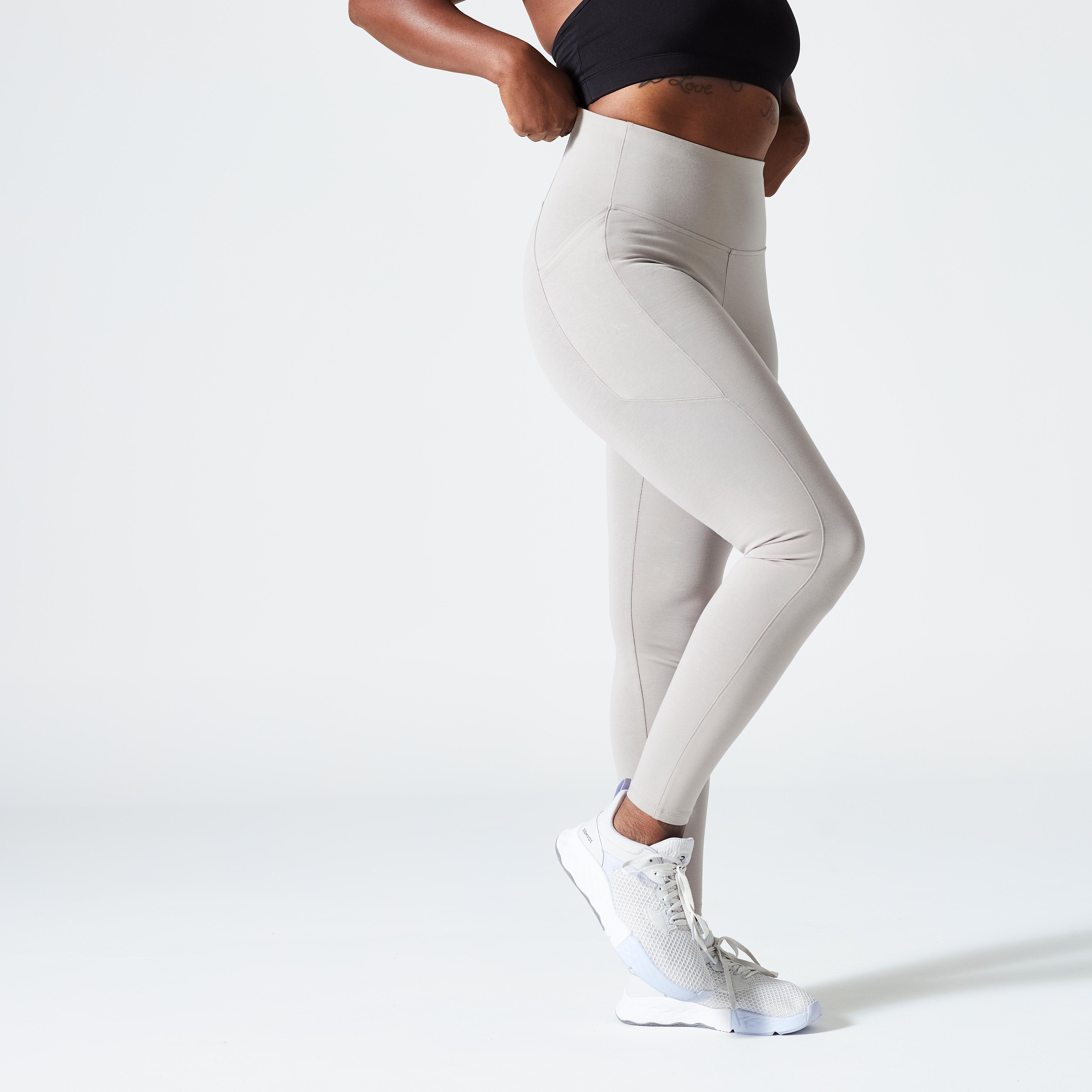 Image of Leggings - 520 Unisex Beige Medium 3XL