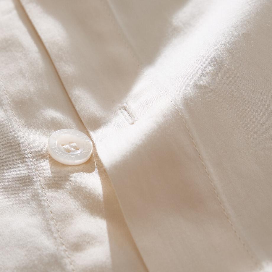 AM.PM Housse de couette Galor en satin de coton  