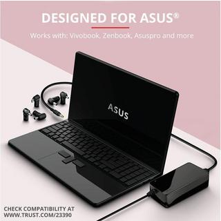 Trust Computer  Netzteil 90 W Maxo für Asus Notebooks 