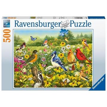 Puzzle Ravensburger Vogelwiese 500 Teile