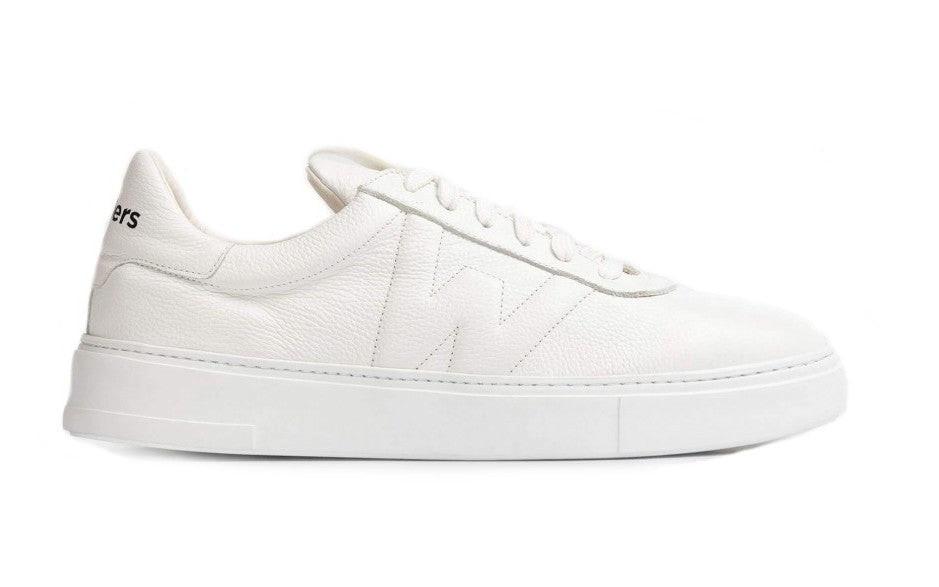 Image of Oliver - Leder Sneaker Herren Offwhite 42