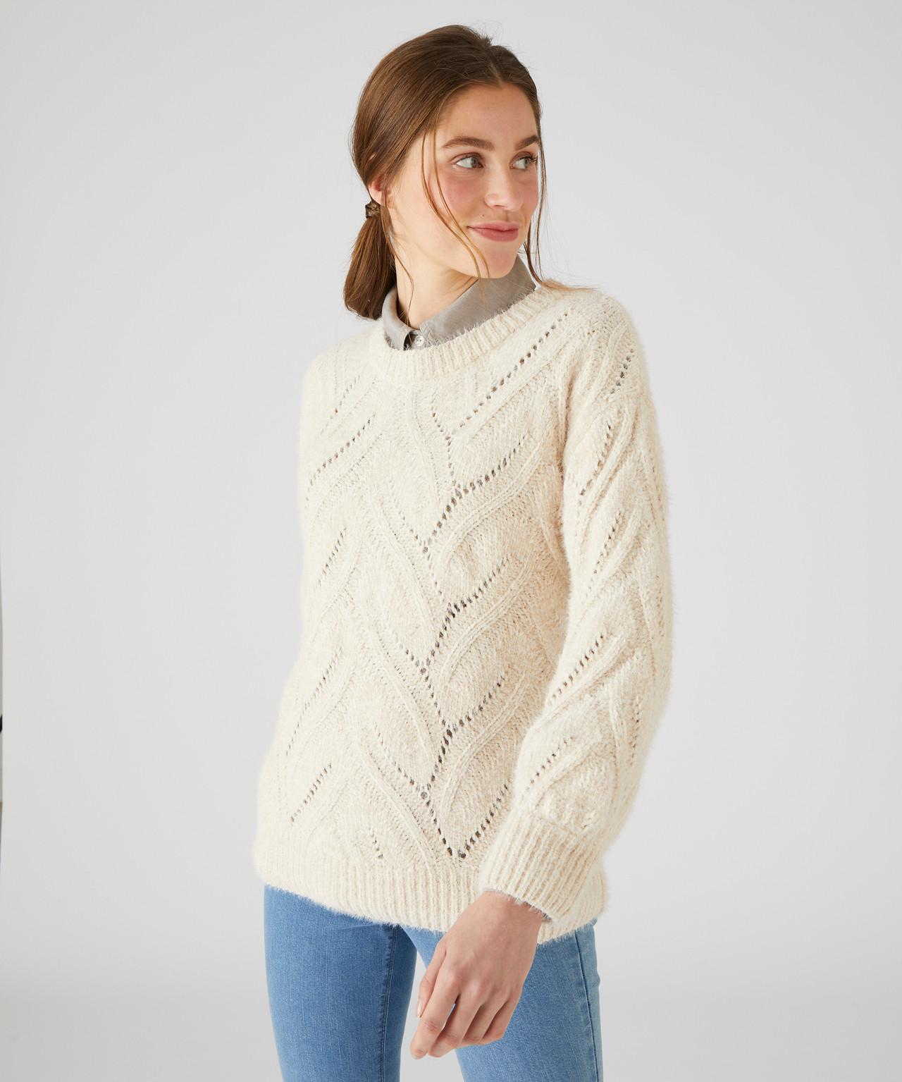 Damart  Pullover aus Flauschstrick. 