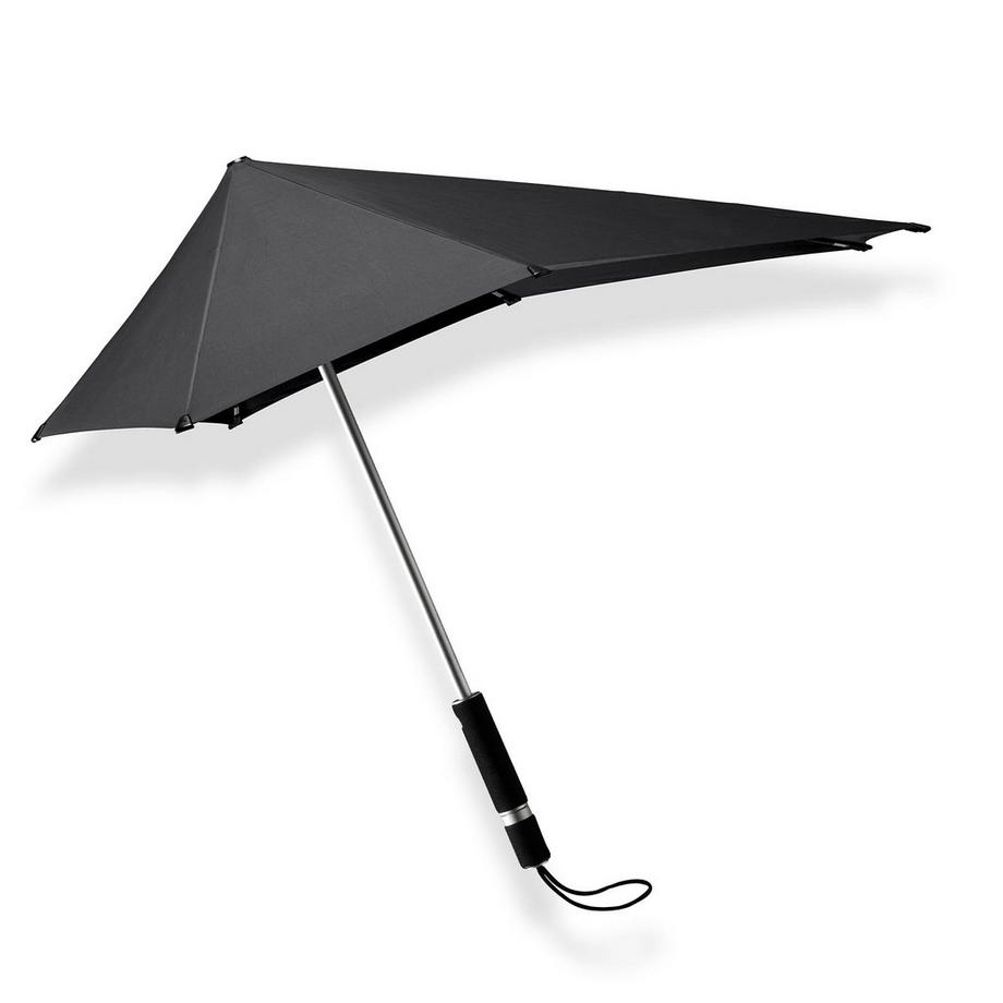 Senz  Senz Original Long Stick Storm Regenschirm, Schwarz Pur 