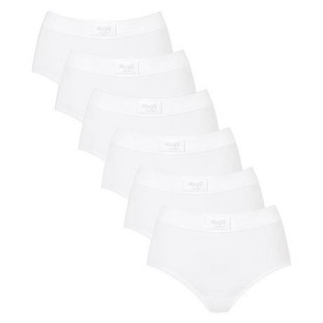 sloggi  Double Comfort - lot de 6 - Culottes maxi 