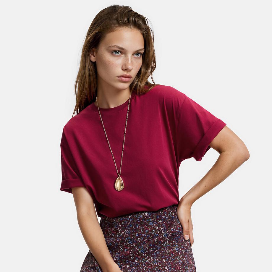 T-shirt loose en coton