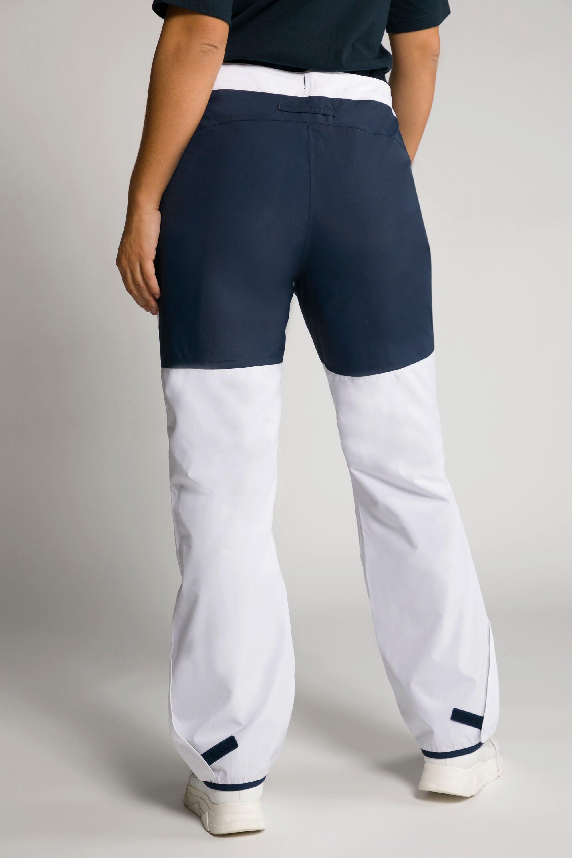 Ulla Popken  Pantalon fonctionnel, poches zippées, velcro 