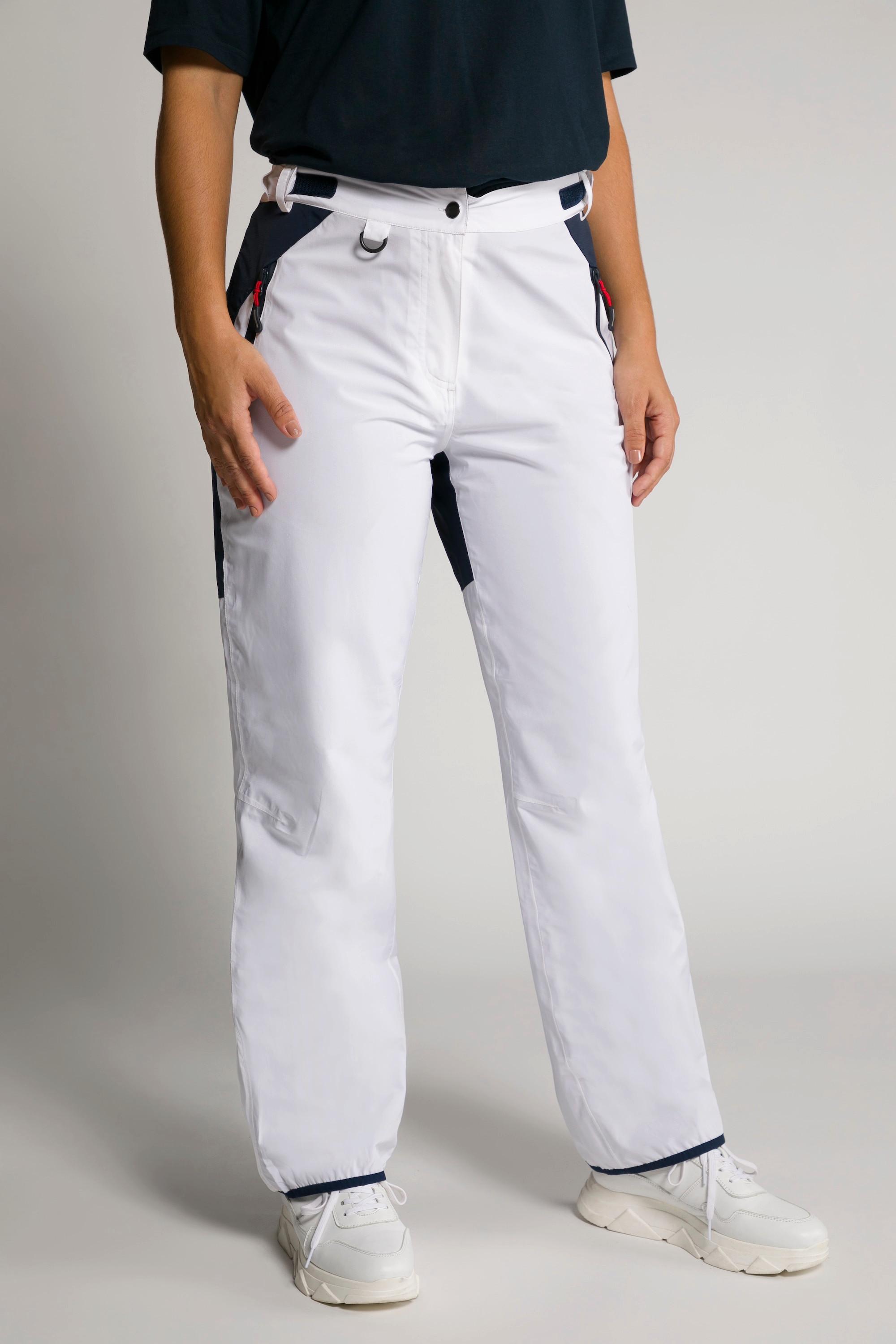 Ulla Popken  Pantalon fonctionnel, poches zippées, velcro 