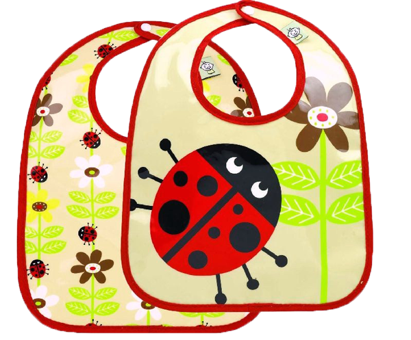 Image of Esslatz Lady Bug 2 Stück Unisex Grün Bedruckt