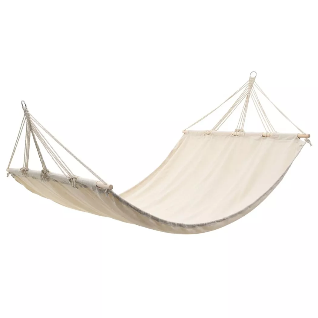 VidaXL - Hängematte gewebe, One Size, Light Beige