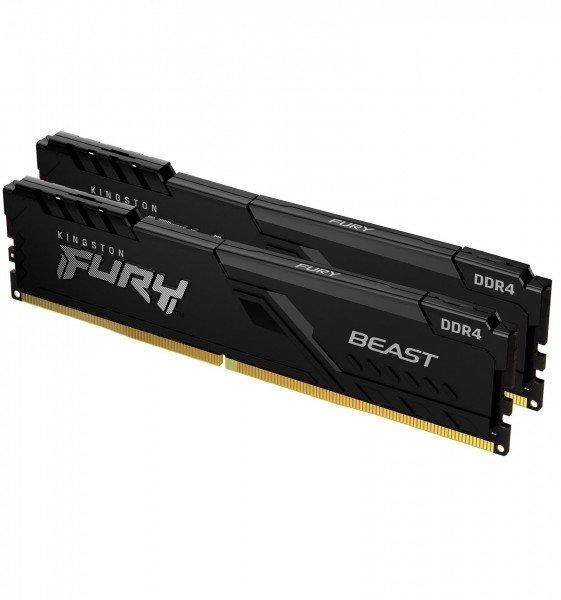 Kingston  FURY 32GB 3600MT/s DDR4 CL18 DIMM (Kit da 2) Beast Black 