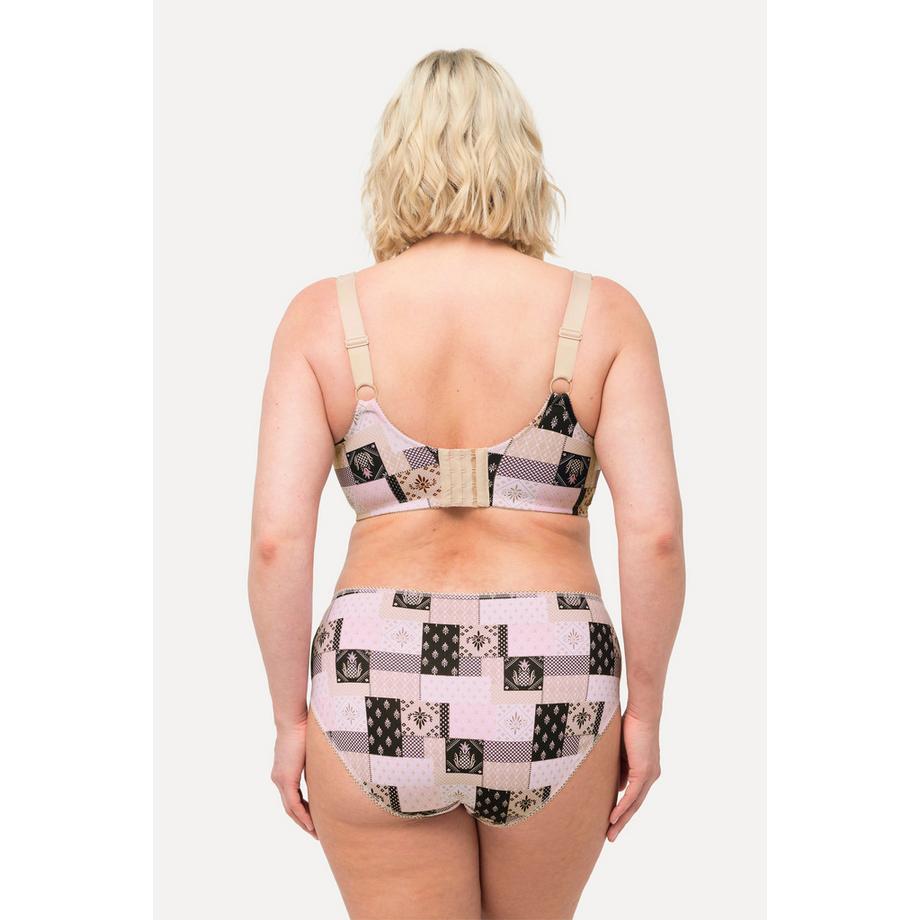 Ulla Popken Reggiseno sostenitivo Mix di fantasie senza ferretto  