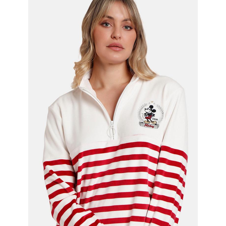 Admas Velvet King Mickey Langarm Pyjama Set  