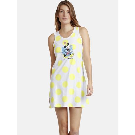 Admas  Chemise de nuit sans manches Polka Dots Disney 