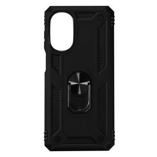 Avizar  Cover con Anello Moto G52 / G82 Nera 