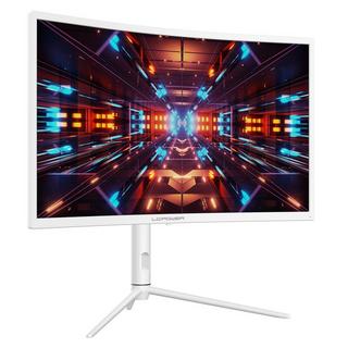 LC-POWER  LC-M27-QHD-240-C-K écran plat de PC 68,6 cm (27") 2560 x 1440 pixels Quad HD Blanc 