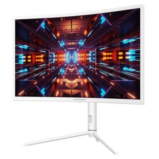 LC-POWER  LC-M27-QHD-240-C-K Computerbildschirm 68,6 cm (27") 2560 x 1440 Pixel Quad HD Weiß 