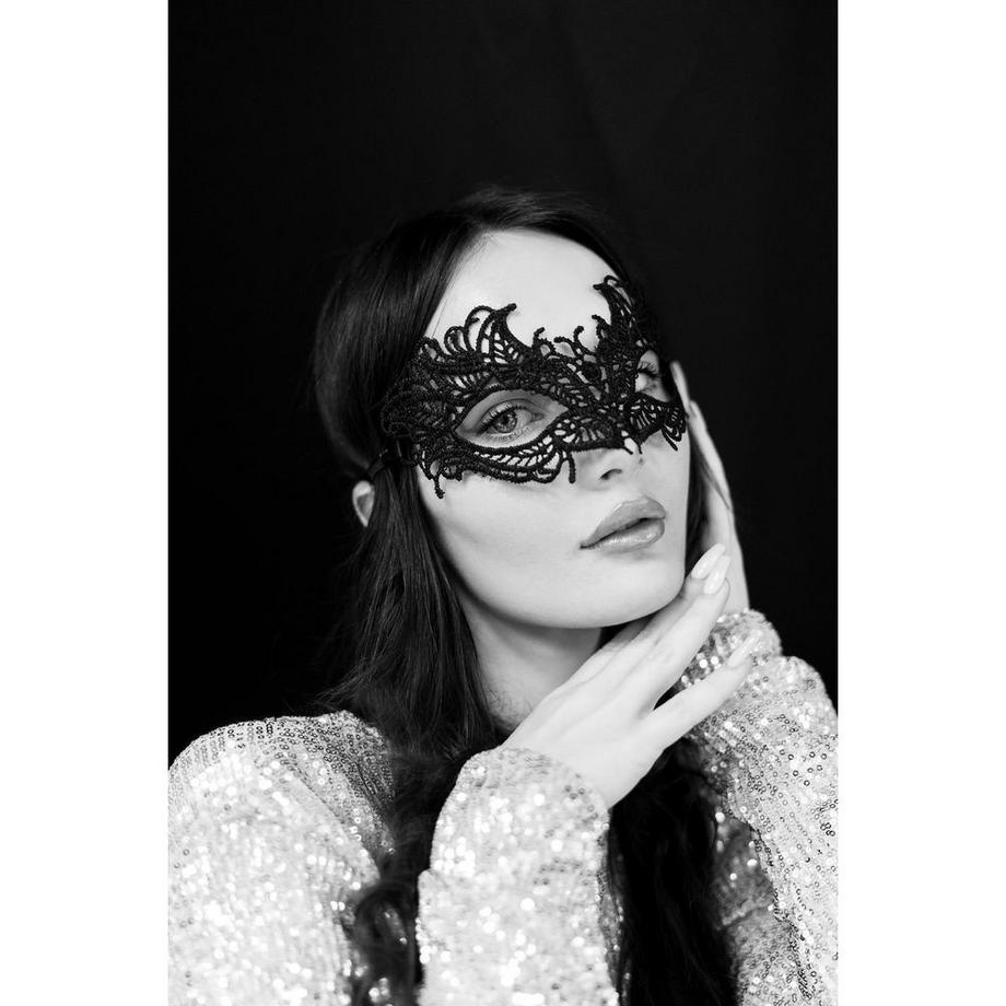 PartyDeco  Partyaccessoire Maske aus Spitze 