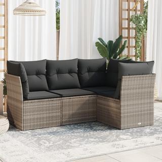 VidaXL Garten sofagarnitur poly-rattan  