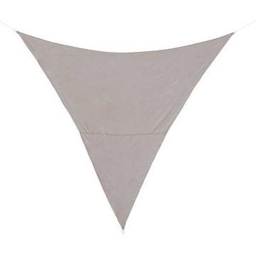 Tenda a vela triangolare, tortora 360x360