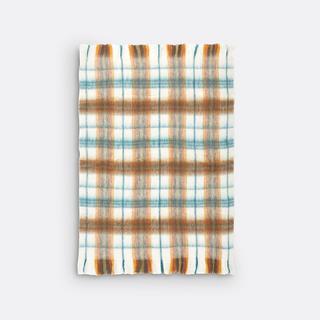 La Redoute Intérieurs Armand Karierte Decke mit Fransen  