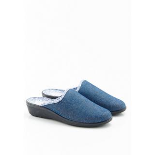 Damart  Mules en textile fantaisie 