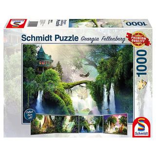 Schmidt  Puzzle Verwunschene Quelle (1000Teile) 