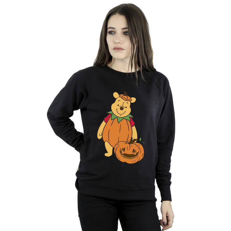 Winnie the Pooh Halloween Citrouille Sweatshirt  