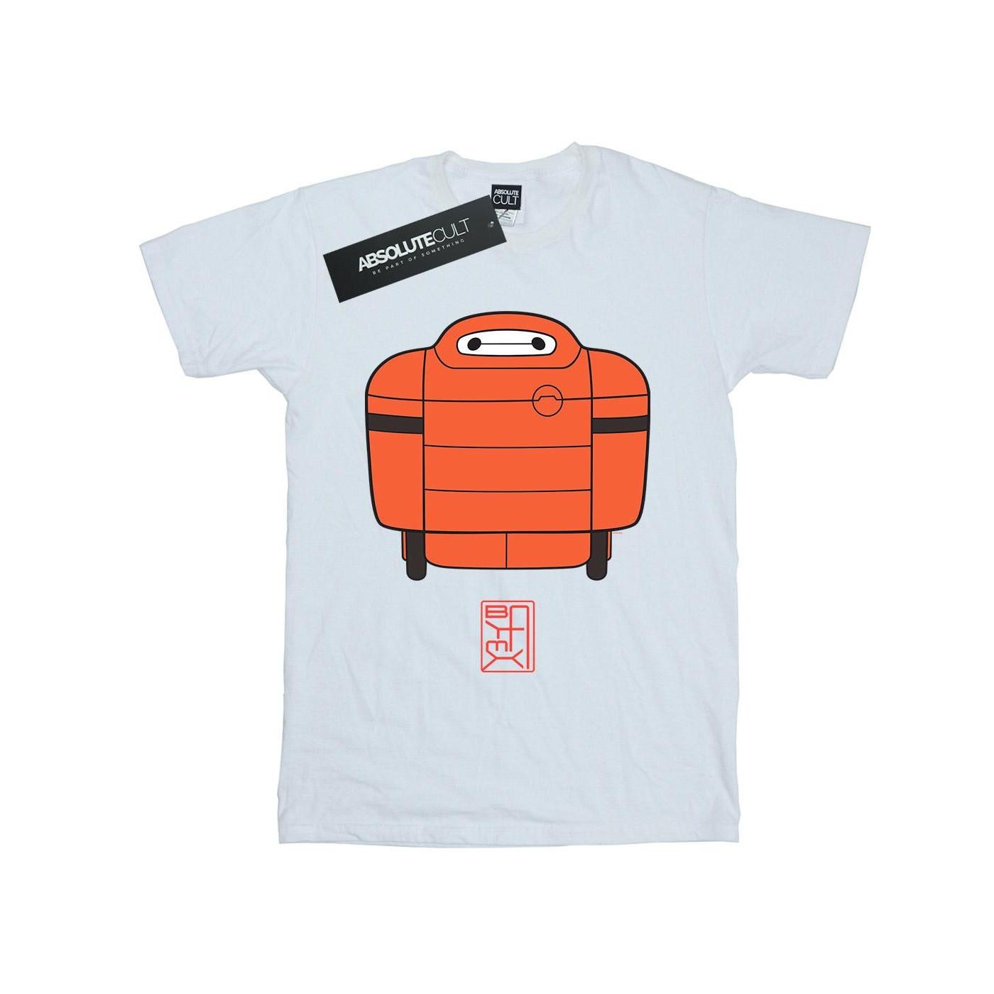 Image of Big Hero 6 Baymax Suit Tshirt Unisex Weiss 128