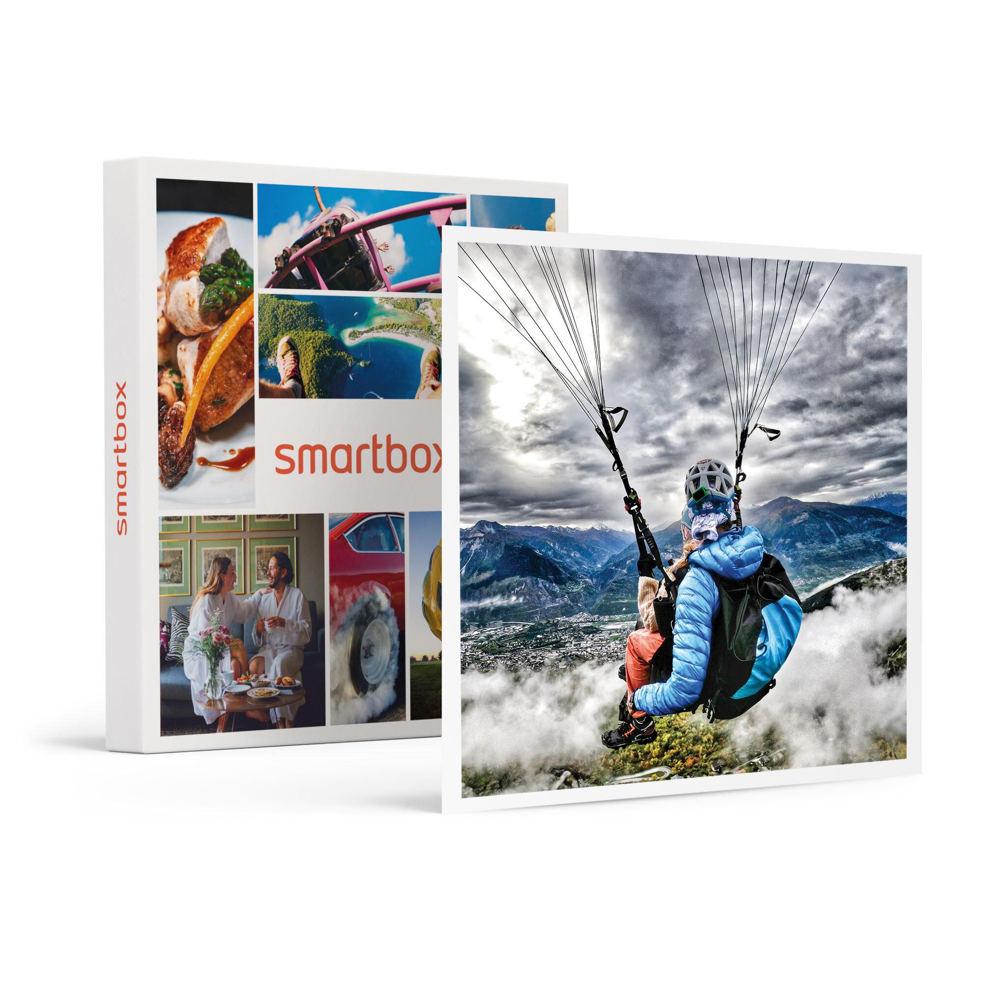 Smartbox  Vol en parapente tandem pour débutant au-dessus de Loèche-les-Bains - Coffret Cadeau 